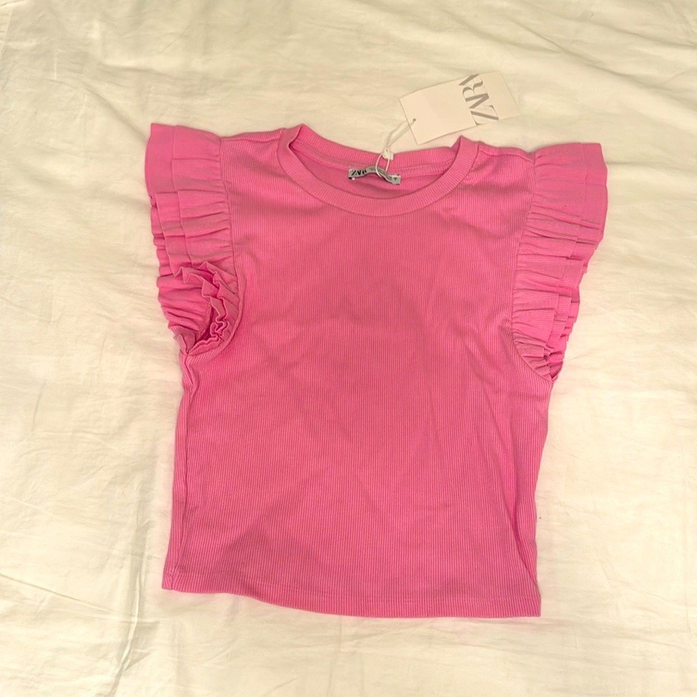 Zara Pink Top